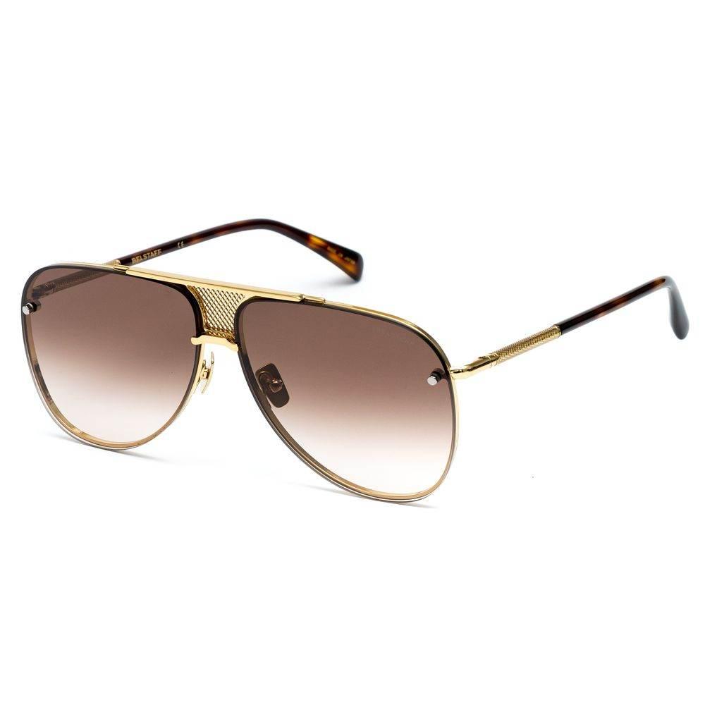 Belstaff Gold Titanium Sunglasses - Hilstor