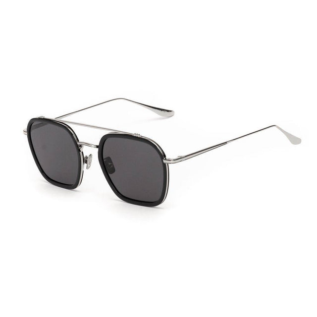 Belstaff Gray Stainless Steel Sunglasses - Hilstor