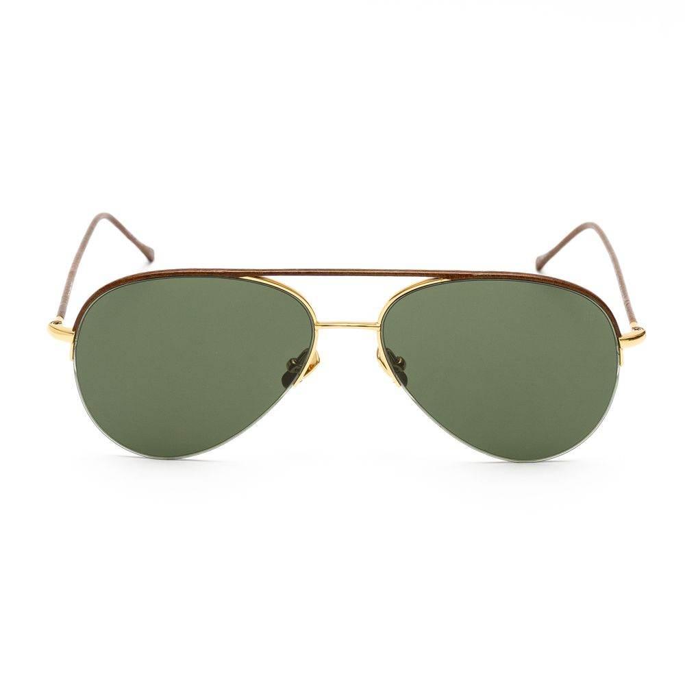 Belstaff Brown Titanium Sunglasses - Hilstor