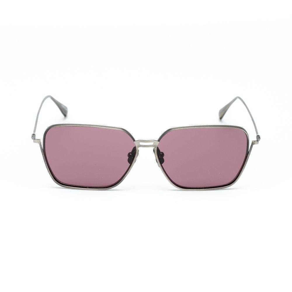Belstaff Gray Stainless Steel Sunglasses - Hilstor