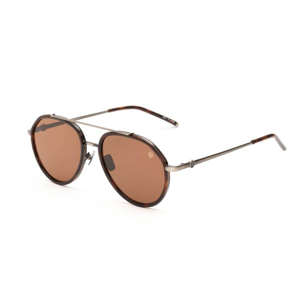 Belstaff Brown Titanium Sunglasses - Hilstor
