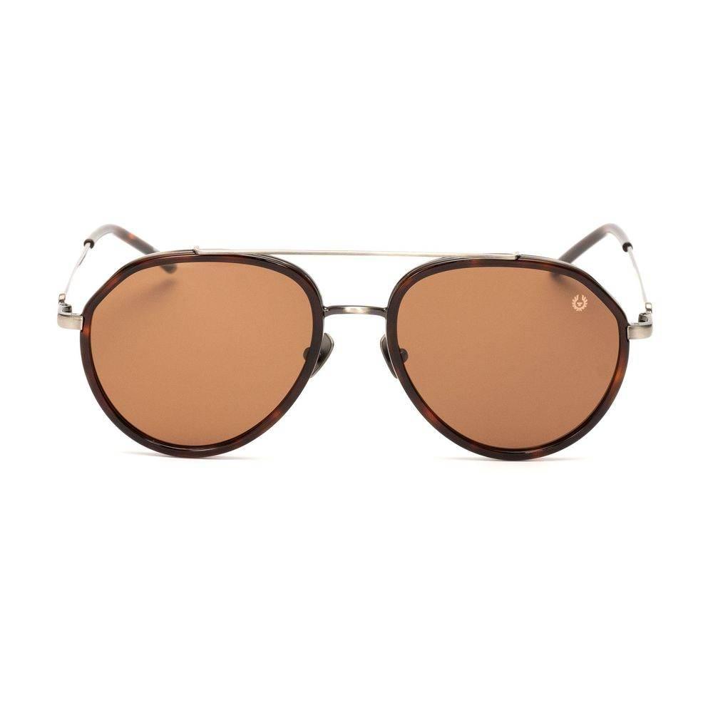 Belstaff Brown Titanium Sunglasses - Hilstor