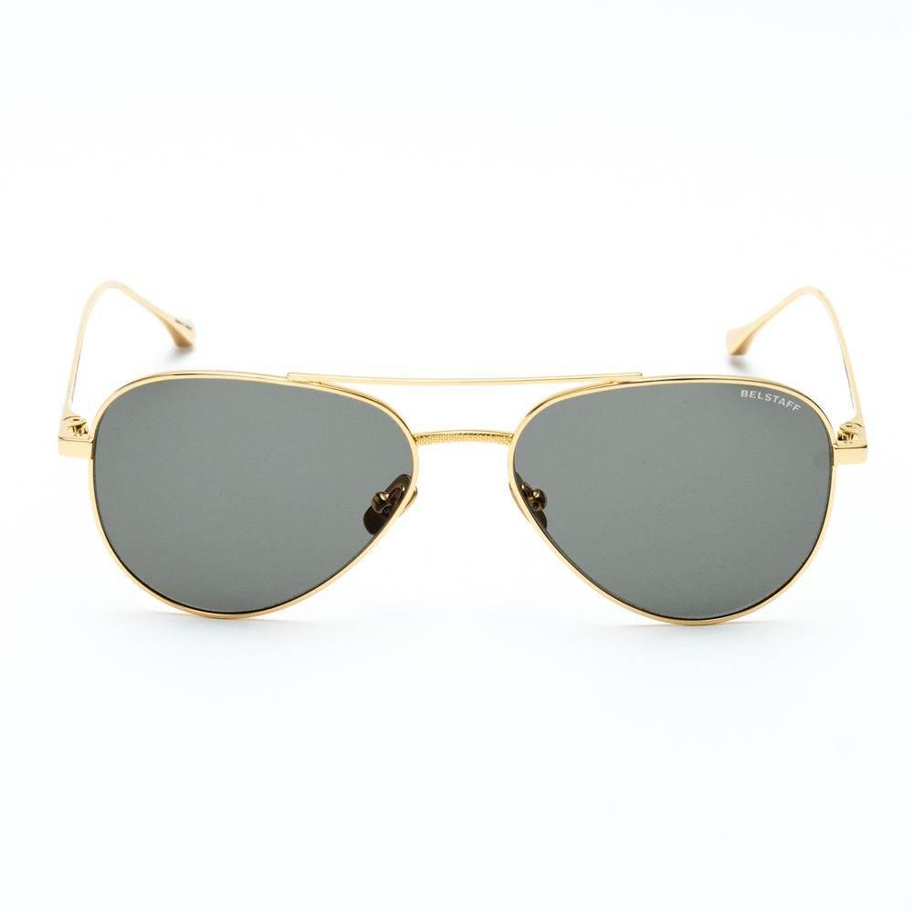 Belstaff Brown Stainless Steel Sunglasses - Hilstor