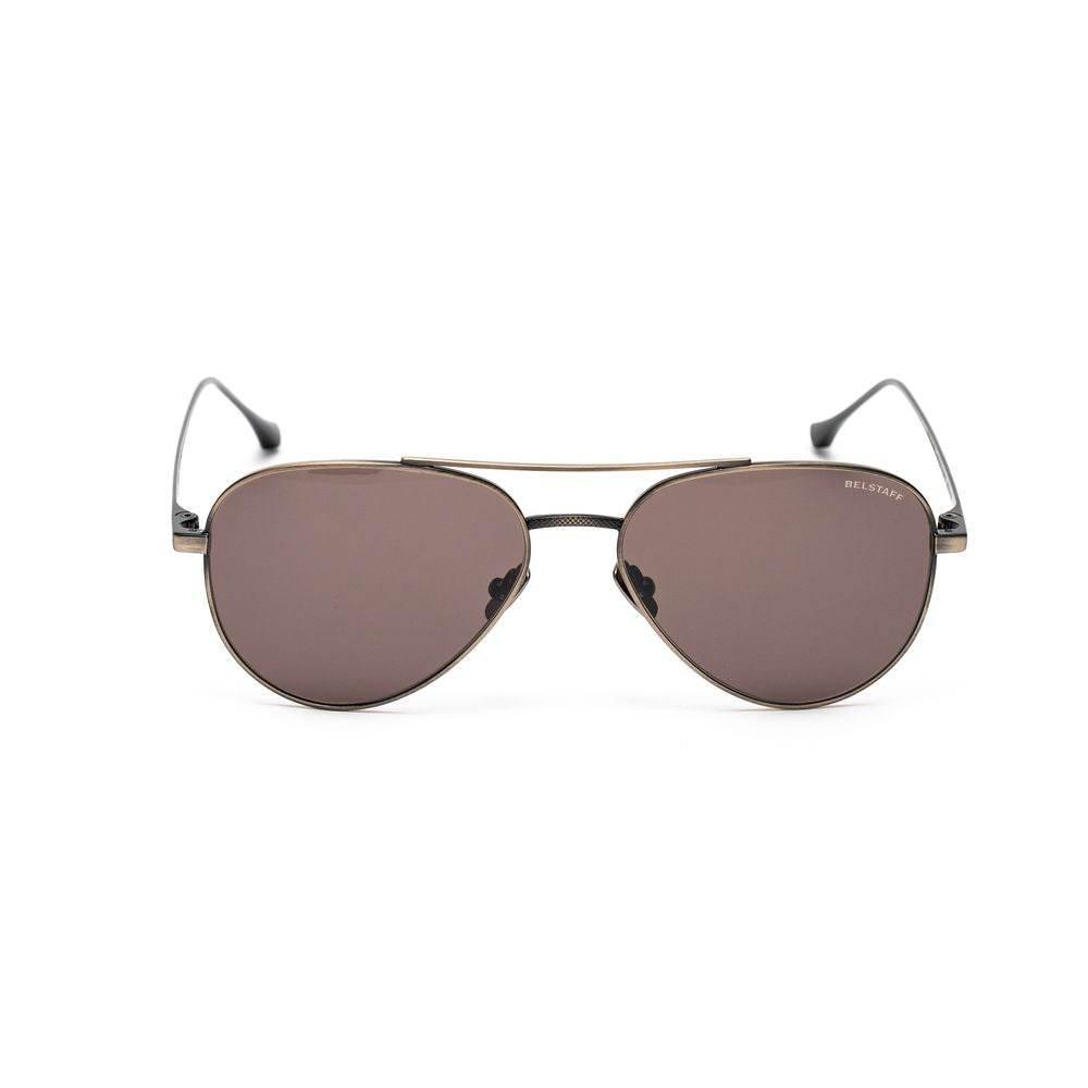 Belstaff Brown Stainless Steel Sunglasses - Hilstor