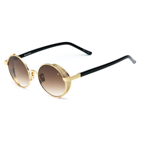 Belstaff Gold Titanium Sunglasses - Hilstor
