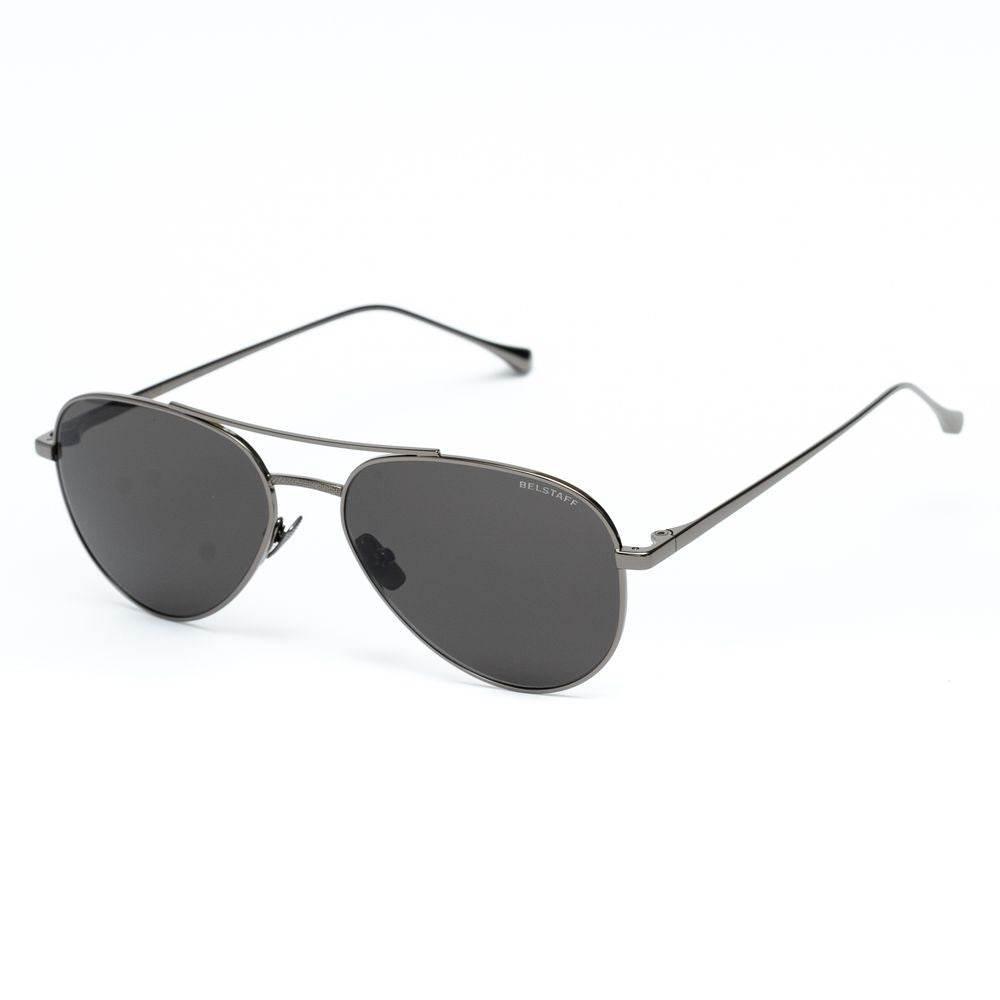 Belstaff Gray Stainless Steel Sunglasses - Hilstor