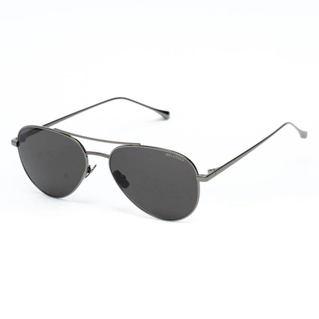 Belstaff Gray Stainless Steel Sunglasses - Hilstor
