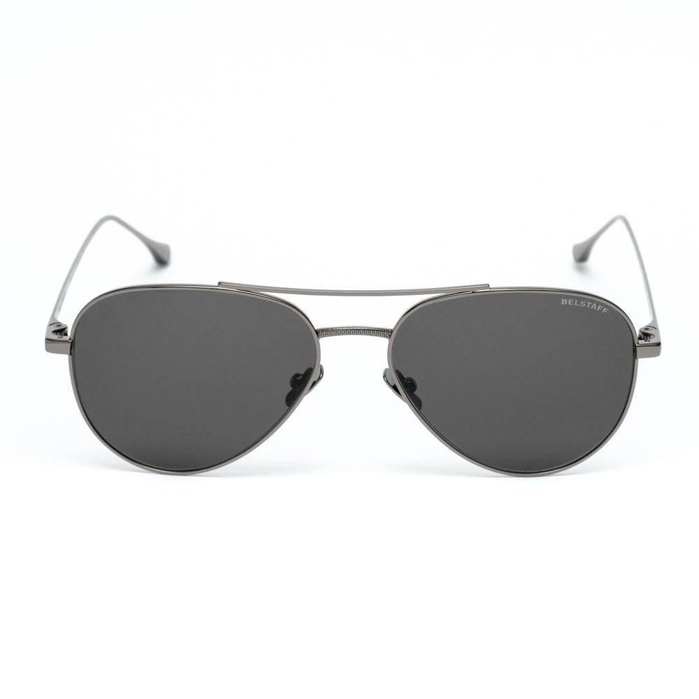 Belstaff Gray Stainless Steel Sunglasses - Hilstor