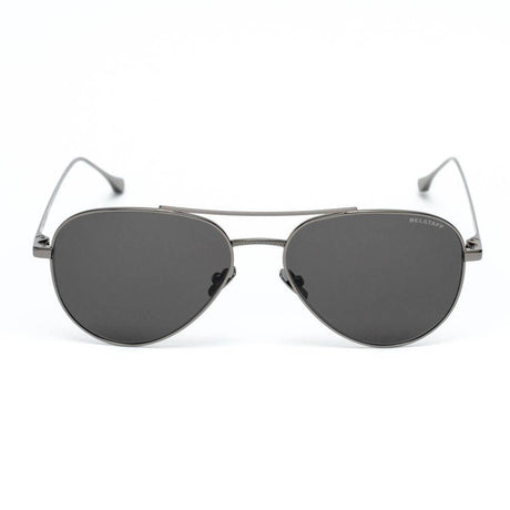 Belstaff Gray Stainless Steel Sunglasses - Hilstor