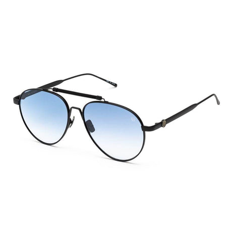 Belstaff Black Stainless Steel Sunglasses - Hilstor