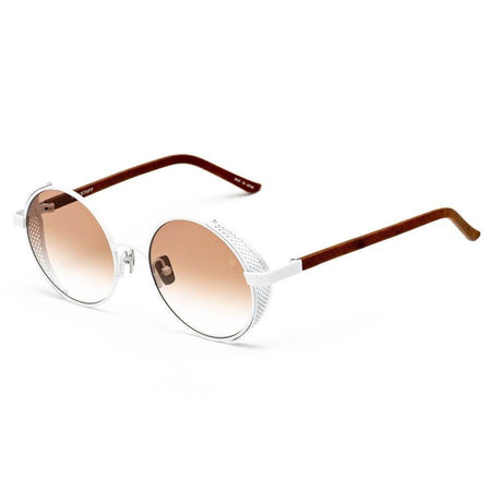 Belstaff White Titanium Sunglasses - Hilstor