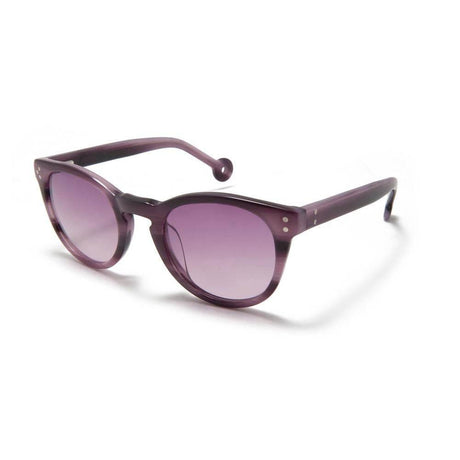 Hally&Son Purple Acetate Sunglasses - Hilstor