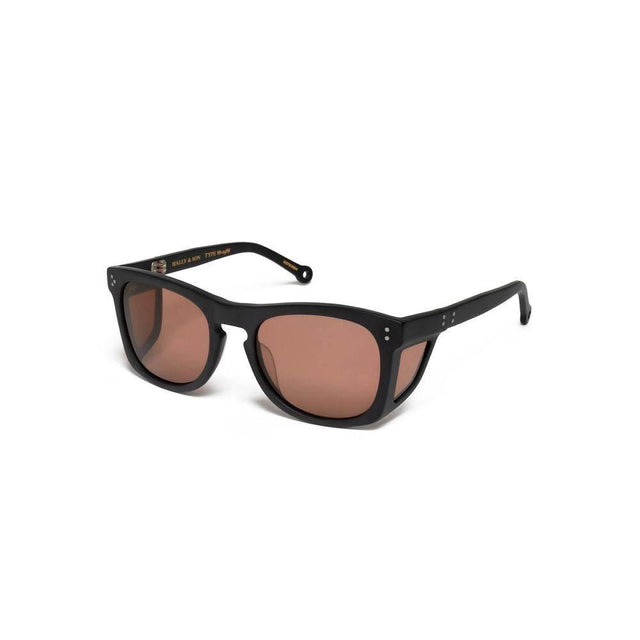 Hally&Son Black Acetate Sunglasses - Hilstor