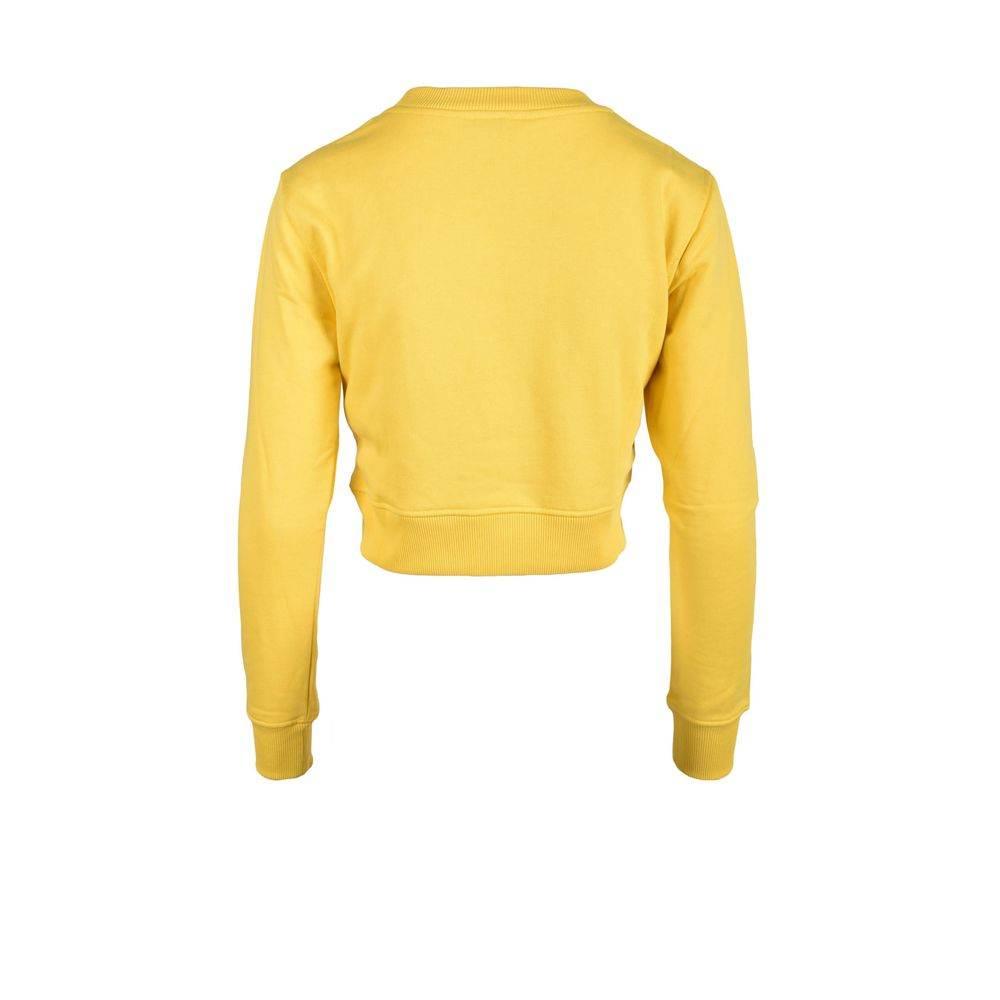 Diesel Yellow Cotton Sweater - Hilstor