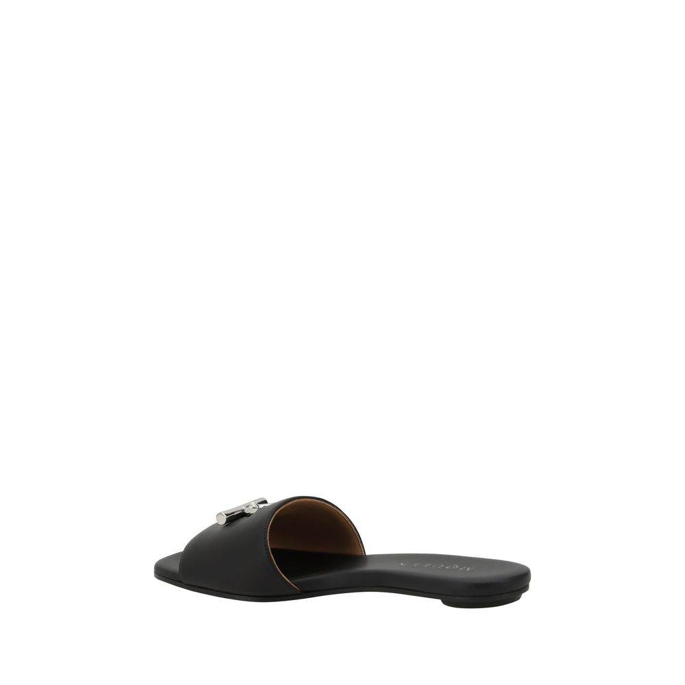 Alexander McQueen Leather Sandals - Hilstor