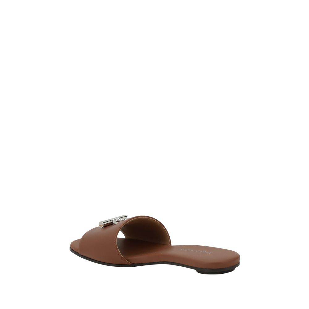 Alexander McQueen Leather Sandals - Hilstor