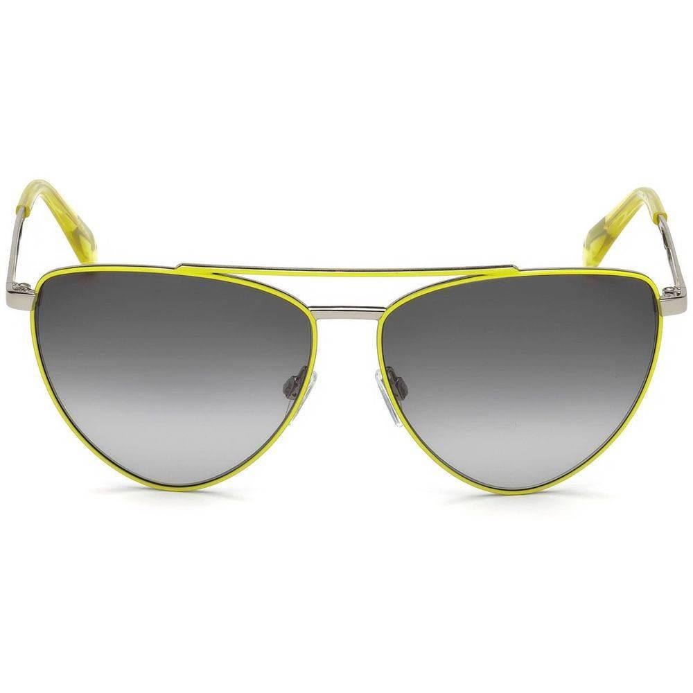 Just Cavalli Yellow Metal Sunglasses - Hilstor