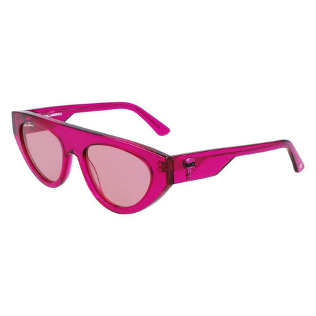 Karl Lagerfeld Pink Acetate Sunglasses - Hilstor
