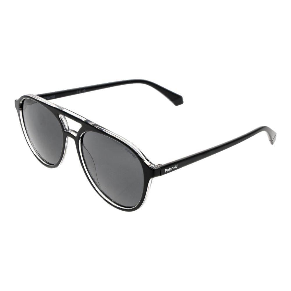 Polaroid Black Unisex Sunglasses - Hilstor