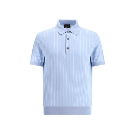 Brioni Striped Polo Sweater - Hilstor