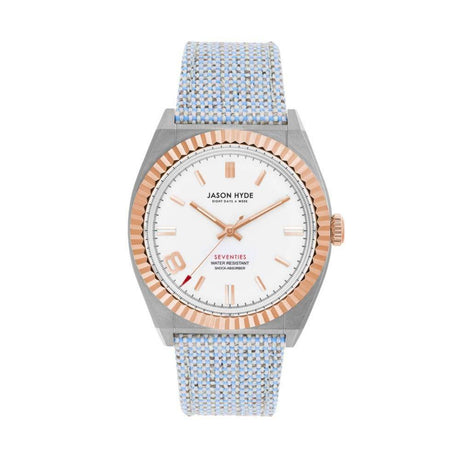 Jason Hyde Gray Textile Watch - Hilstor