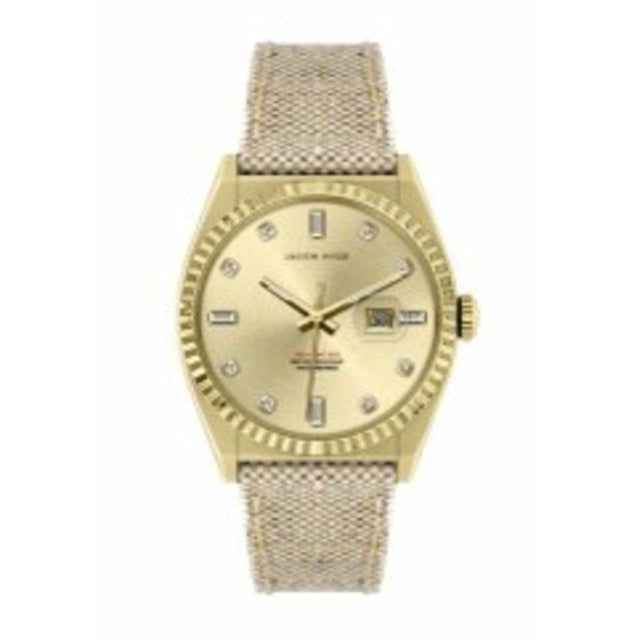 Jason Hyde Brown Textile Watch - Hilstor