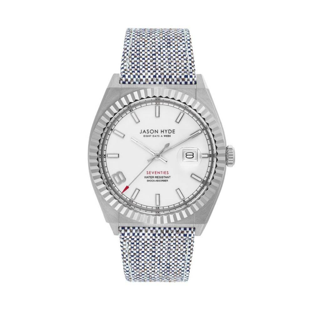 Jason Hyde Gray Textile Watch - Hilstor