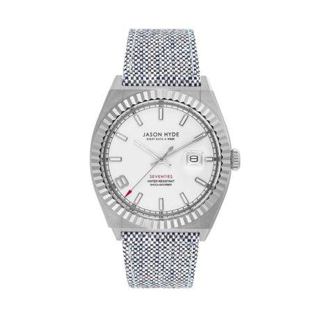 Jason Hyde Gray Textile Watch - Hilstor