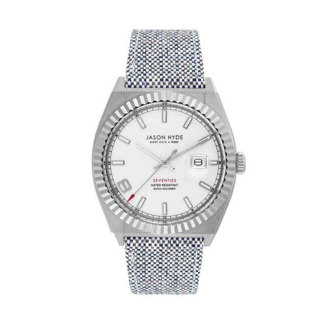 Jason Hyde Gray Textile Watch - Hilstor