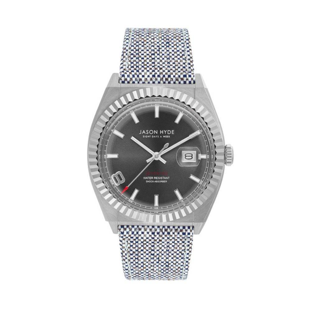 Jason Hyde Gray Textile Watch - Hilstor