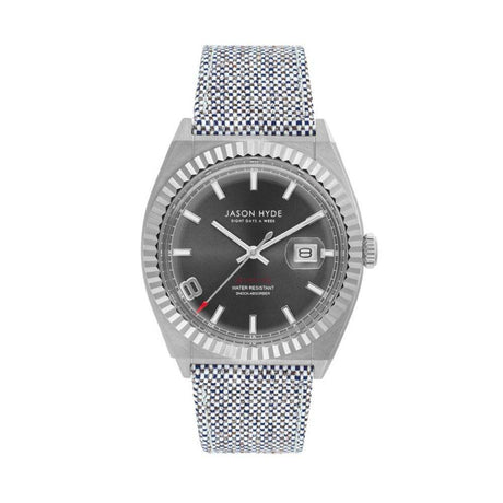 Jason Hyde Gray Textile Watch - Hilstor