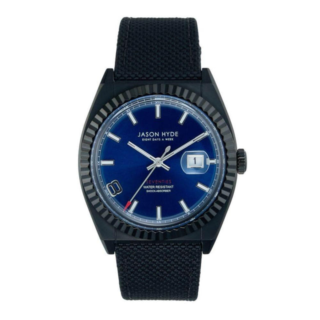 Jason Hyde Black Textile Watch - Hilstor