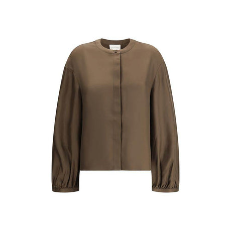 Loulou De Saison Lea satin Shirt - Hilstor