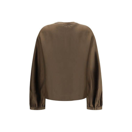 Loulou De Saison Lea satin Shirt - Hilstor