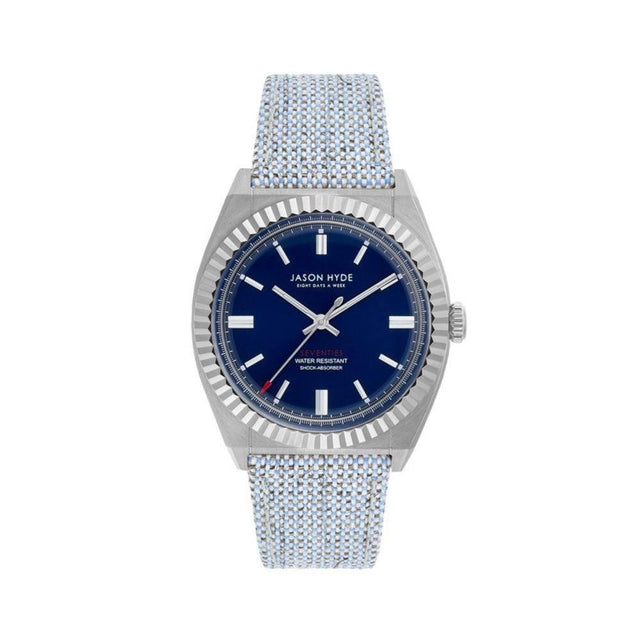 Jason Hyde White Textile Watch - Hilstor