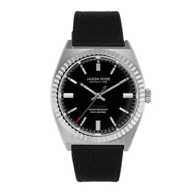Jason Hyde Black Textile Watch - Hilstor