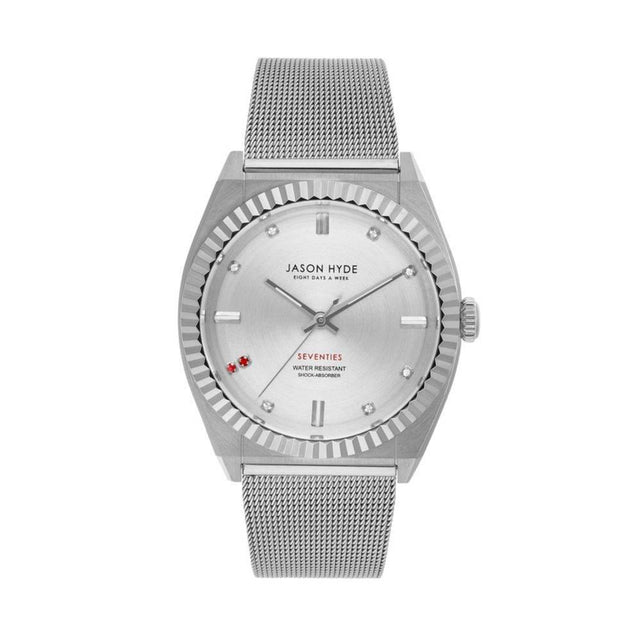 Jason Hyde Gray Textile Watch - Hilstor