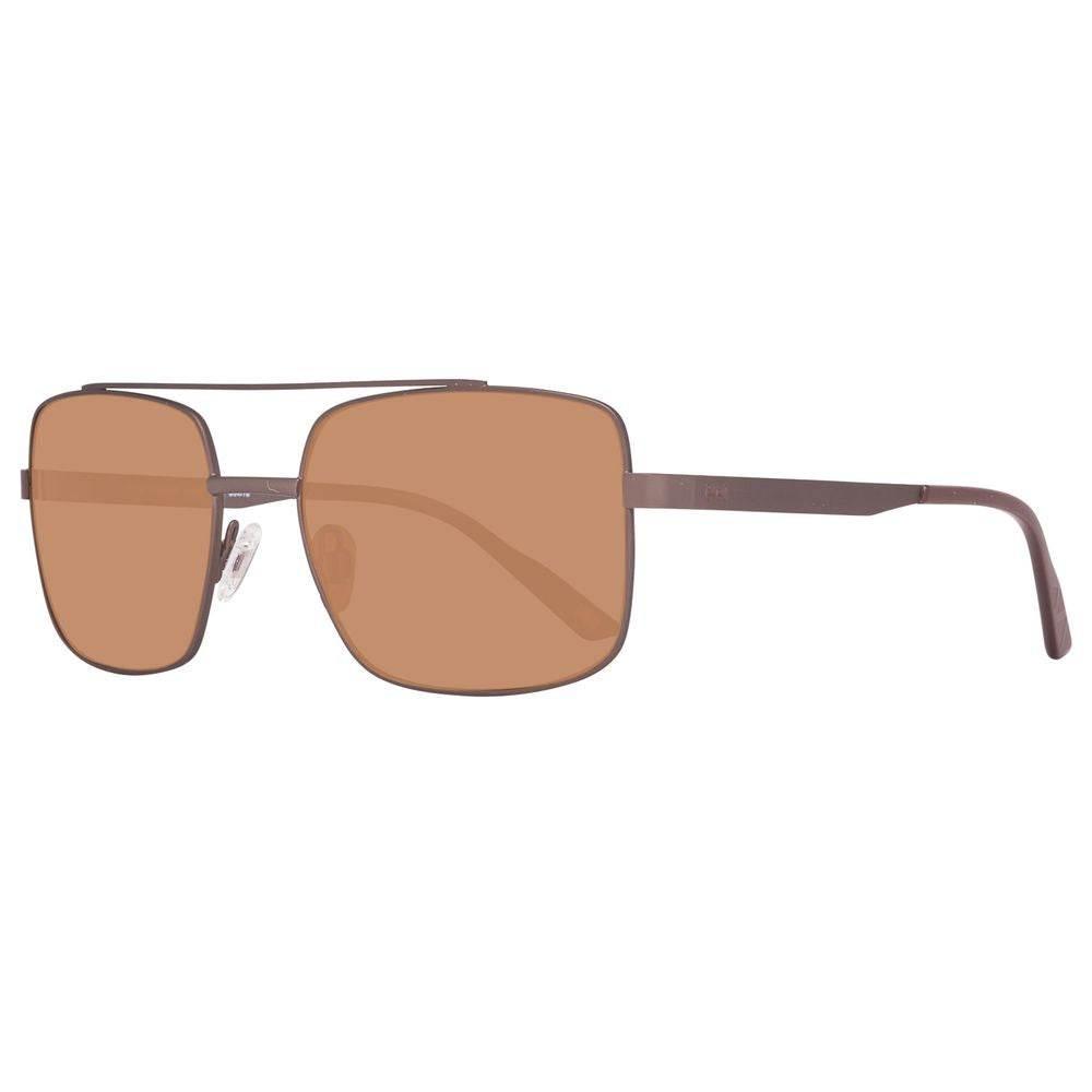 Helly Hansen Brown Metal Sunglasses - Hilstor