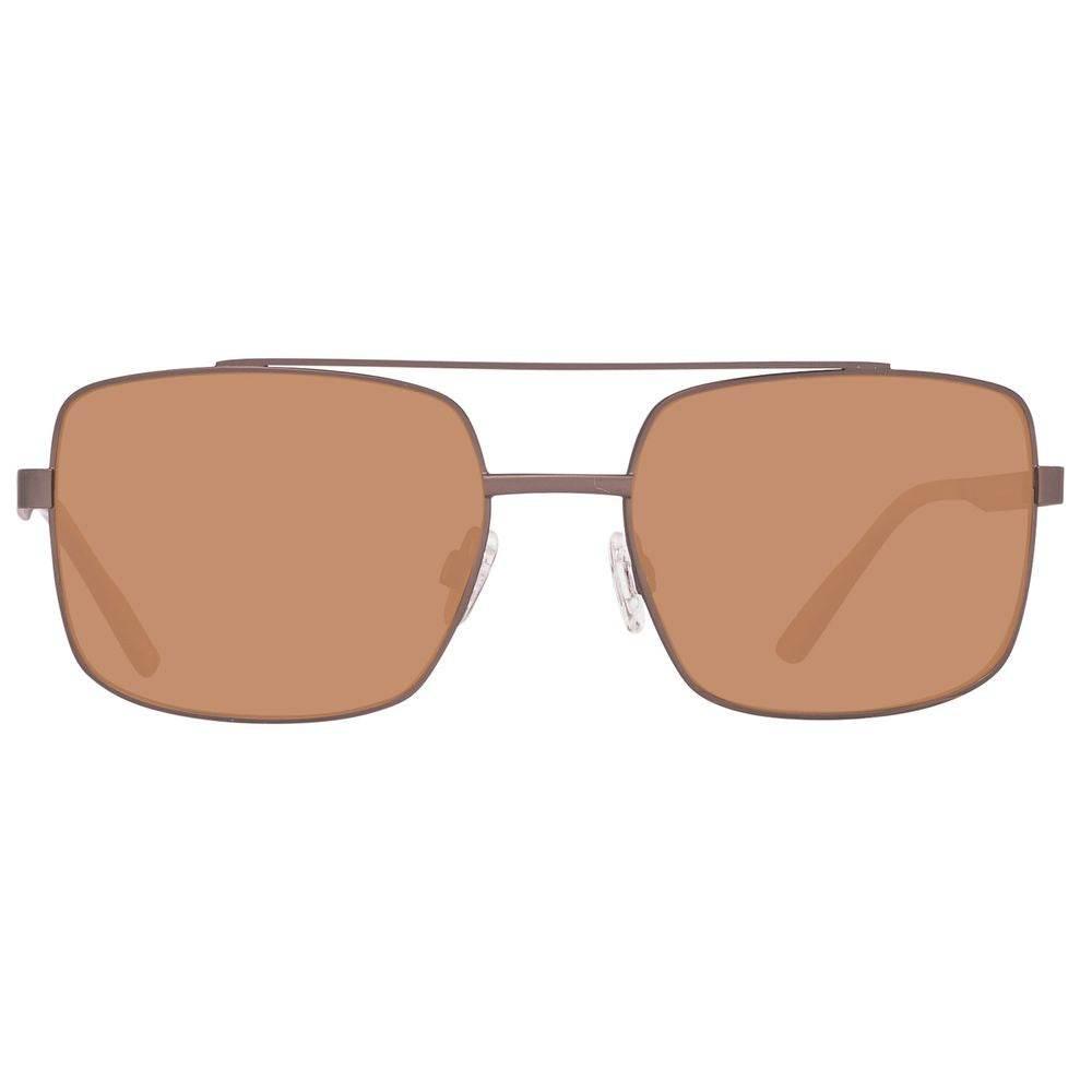 Helly Hansen Brown Metal Sunglasses - Hilstor