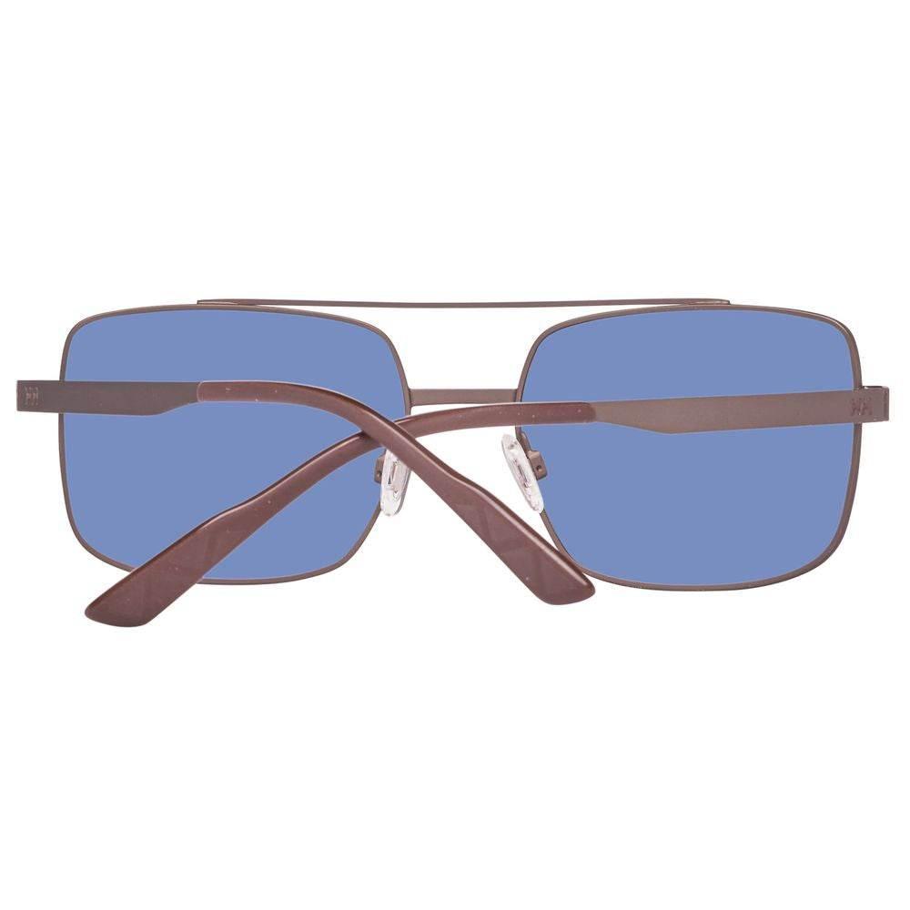 Helly Hansen Brown Metal Sunglasses - Hilstor