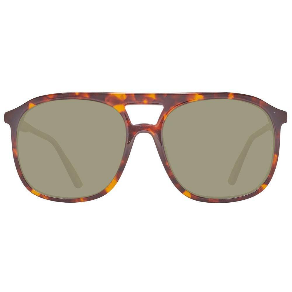 Helly Hansen Brown Plastic Sunglasses - Hilstor