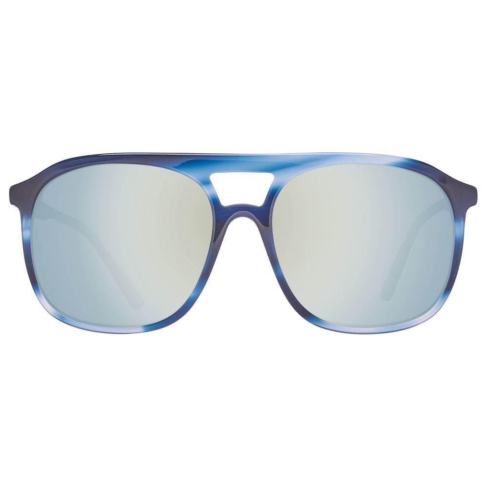 Helly Hansen Blue Plastic Sunglasses - Hilstor