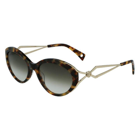 Lanvin Brown Acetate Sunglasses - Hilstor