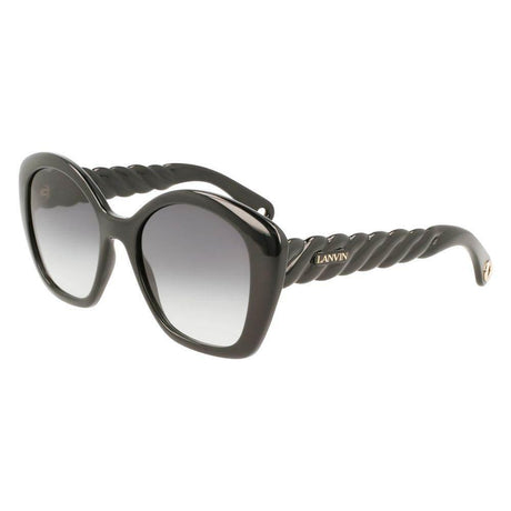 Lanvin Black Bio Injected Sunglasses - Hilstor