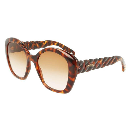 Lanvin Brown Bio Injected Sunglasses - Hilstor