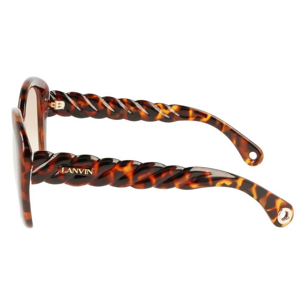 Lanvin Brown Bio Injected Sunglasses - Hilstor