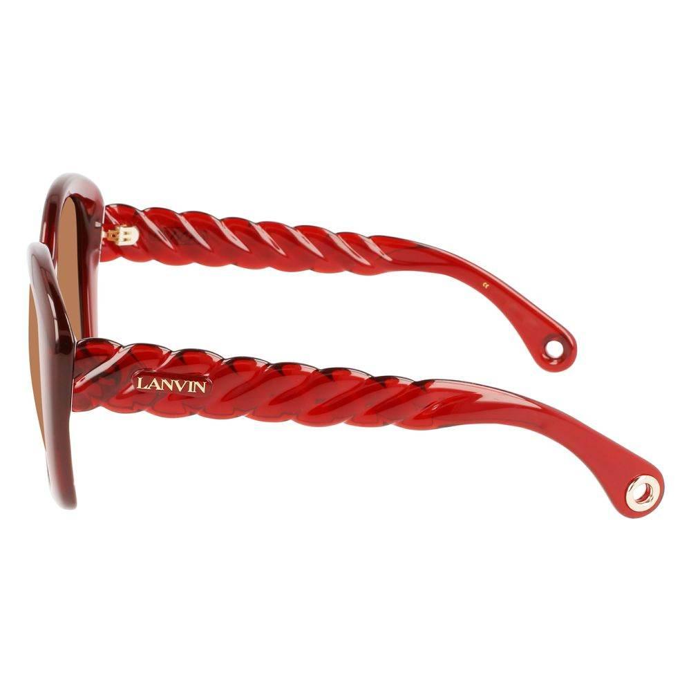 Lanvin Red Bio Injected Sunglasses - Hilstor