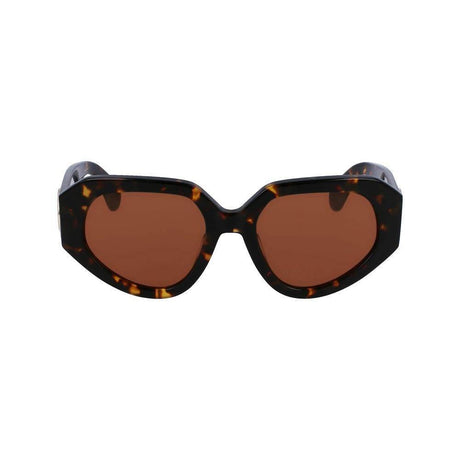 Lanvin Brown Acetate Sunglasses - Hilstor