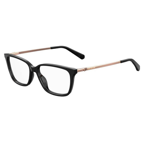 Love Moschino Black Acetate Frames - Hilstor