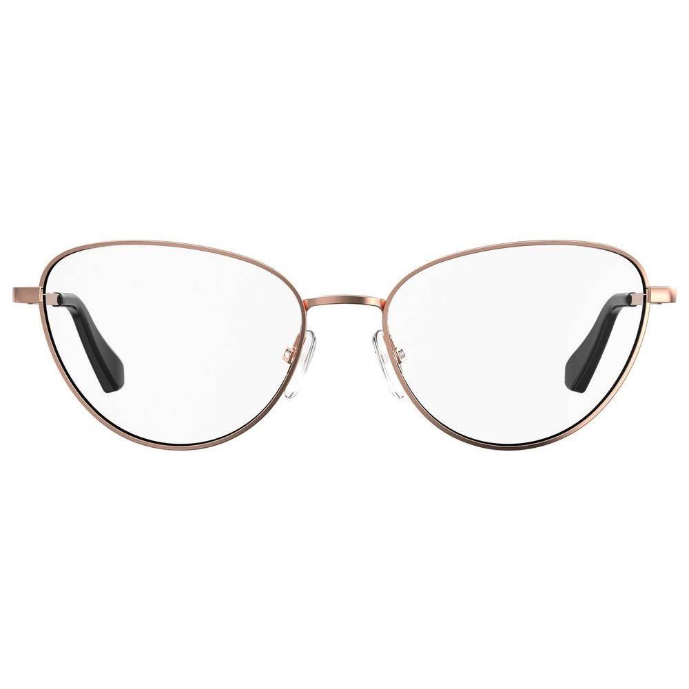 Love Moschino Gold Metal Frames - Hilstor